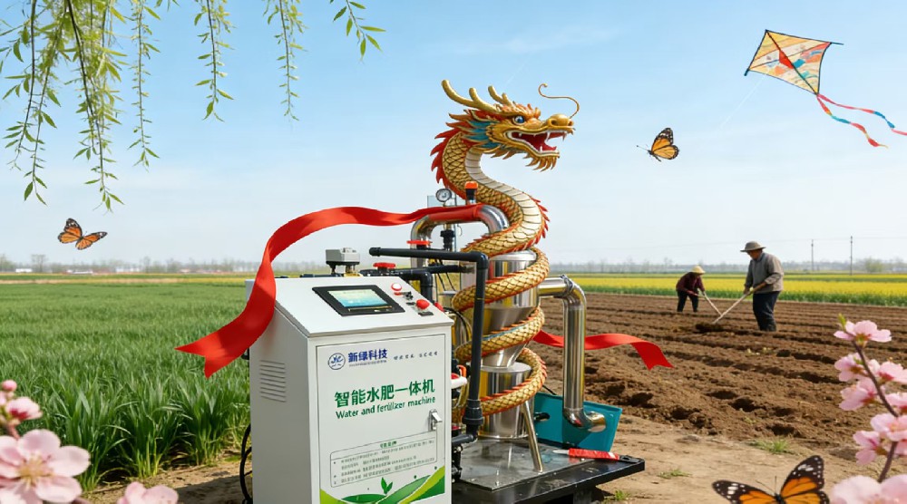 春分农时忙 科技助春耕 水肥一体机成现代农业春管核心装备